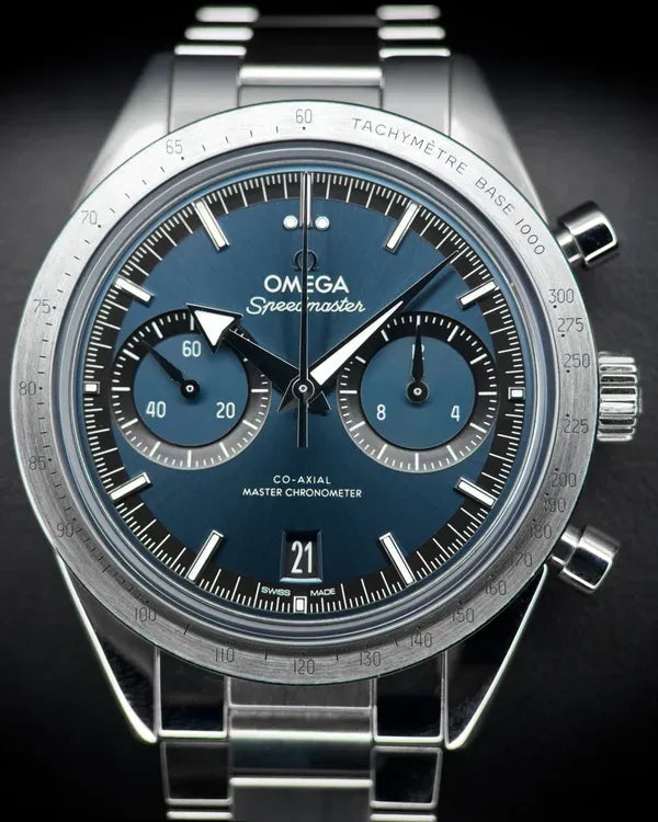 2022 Omega Speedmaster '57 40.5MM Blue Dial Steel Bracelet (332.10.41.51.03.001)