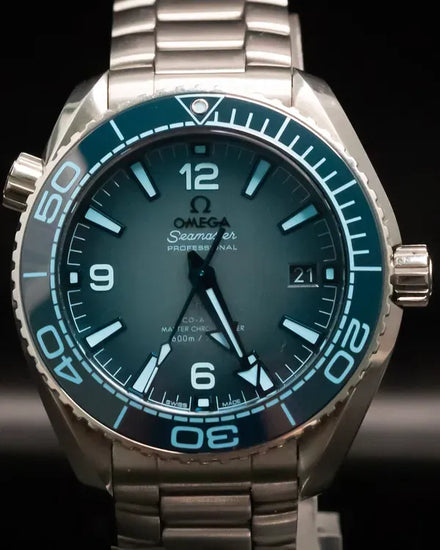 2024 Omega Seamaster Planet Ocean 600M "Summer Blue" 39.5MM Blue Dial Steel Bracelet (215.30.40.20.03.002)