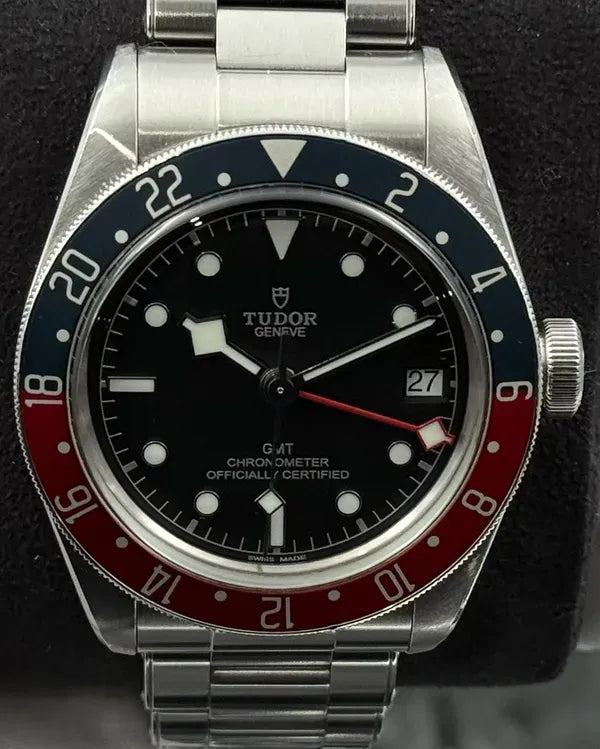 2022 Tudor Black Bay GMT "Pepsi" 41MM Black Dial Steel Bracelet (79830RB)