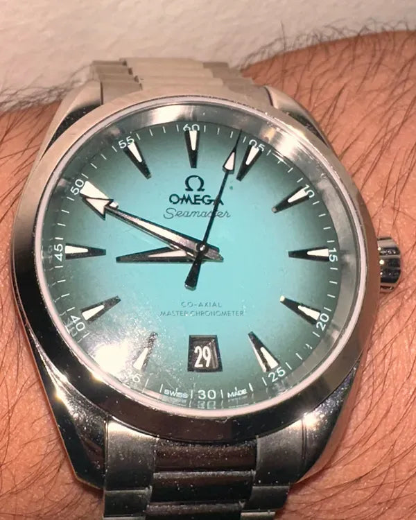2025 Omega Seamaster Aqua Terra 150M 38MM Turquoise Dial Steel Bracelet (220.10.38.20.03.005)