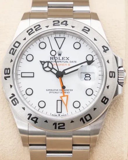 2022 Rolex Explorer II "Polar" 42MM White Dial Oyster Bracelet (226570)