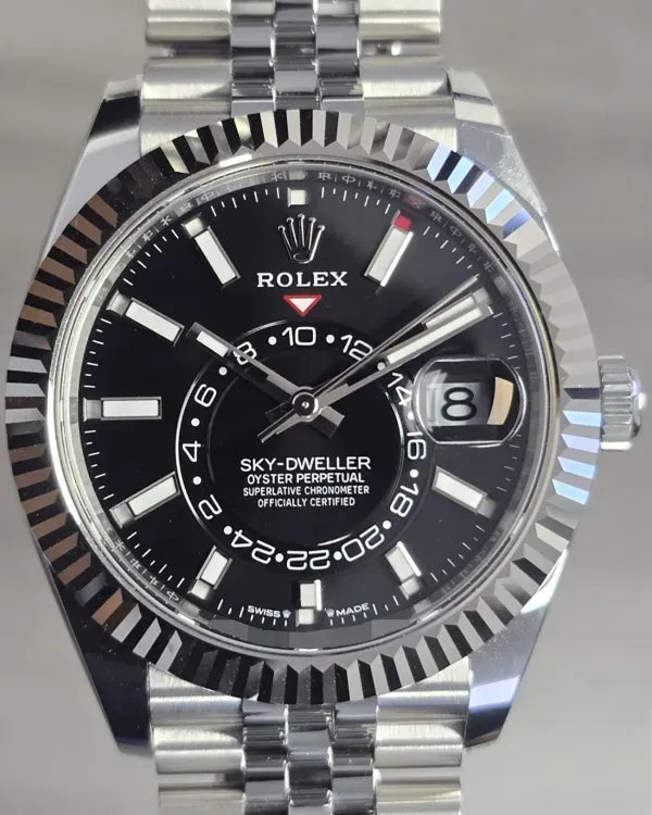 2024 Rolex Sky-Dweller 42MM Black Dial Jubilee Bracelet (336934)