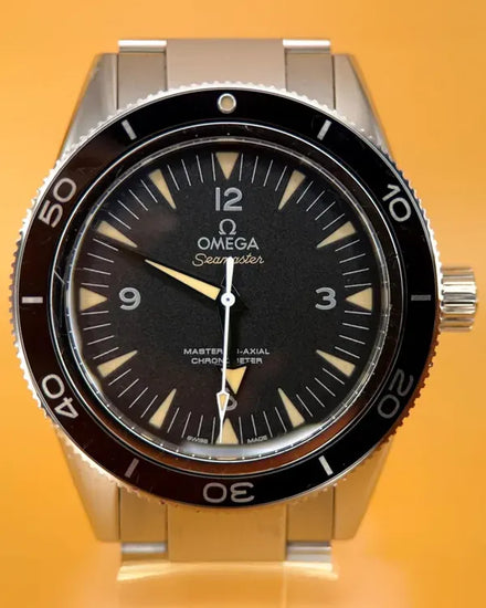 Omega Seamaster 300 41MM Black Dial Steel Bracelet (233.30.41.21.01.001)