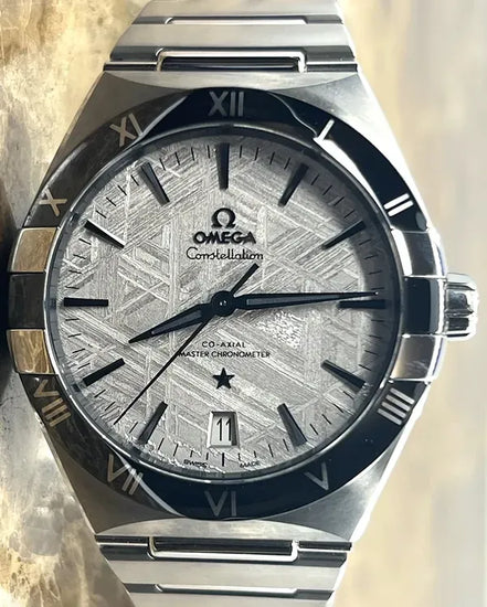 2024 Omega Constellation 41MM Meteorite Dial Steel Bracelet (131.30.41.21.99.001)