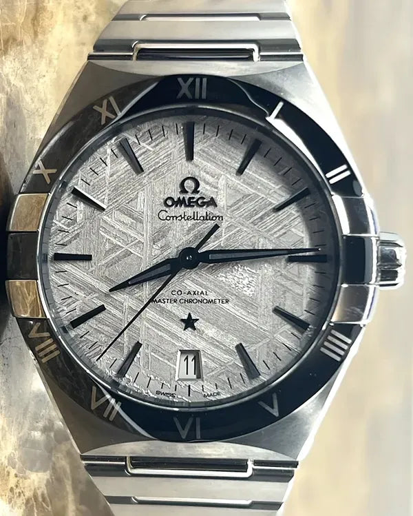 2024 Omega Constellation 41MM Meteorite Dial Steel Bracelet (131.30.41.21.99.001)