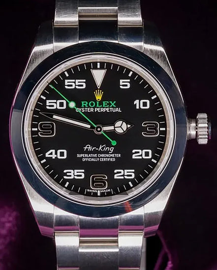 2018 Rolex Air-King 40MM Black Dial Oyster Bracelet (116900)