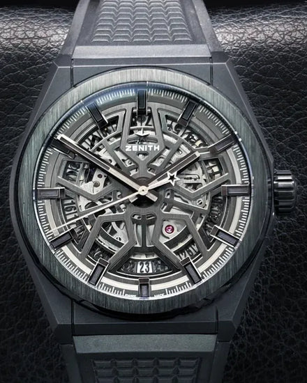 2020 Zenith Defy Classic 41MM Skeleton Dial Rubber Strap (49.9000.670/77.R782)