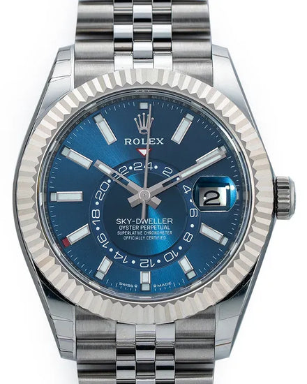 2025 Rolex Sky-Dweller 42MM Blue Dial Jubilee Bracelet (326934)