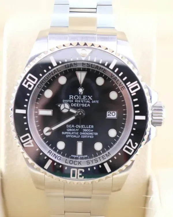 Rolex Sea-Dweller Deepsea 44MM Black Dial Oyster Bracelet (116660)