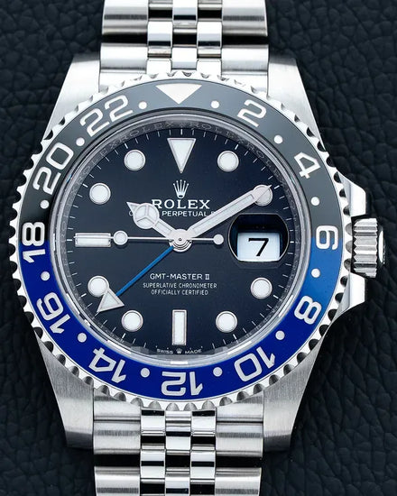 2019 Rolex GMT-Master II "Batgirl" 40MM Black Dial Jubilee Bracelet (126710BLNR)