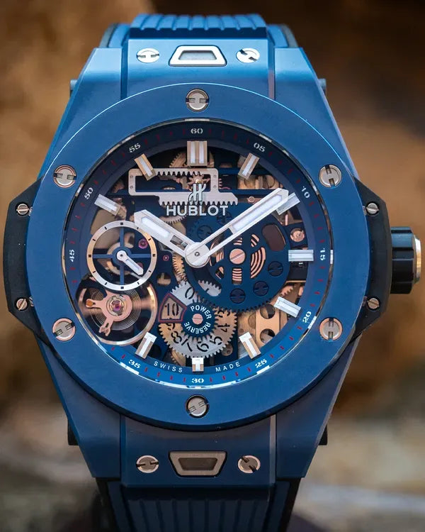 Hublot Big Bang Meca-10 45MM Skeleton Dial Rubber Strap (414.EX.5123.RX)