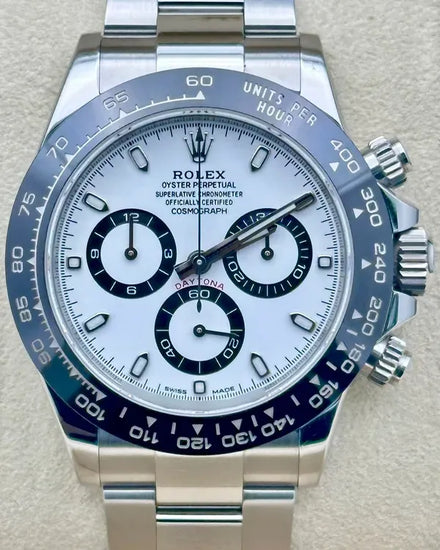 2017 Rolex Cosmograph Daytona "Panda" 40MM White Dial Oyster Bracelet (116500LN)