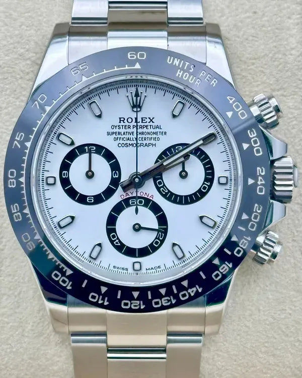 2017 Rolex Cosmograph Daytona "Panda" 40MM White Dial Oyster Bracelet (116500LN)