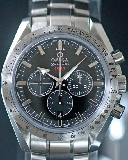 2019 Omega Speedmaster Broad Arrow 42MM Black Dial Steel Bracelet (321.10.42.50.01.001)