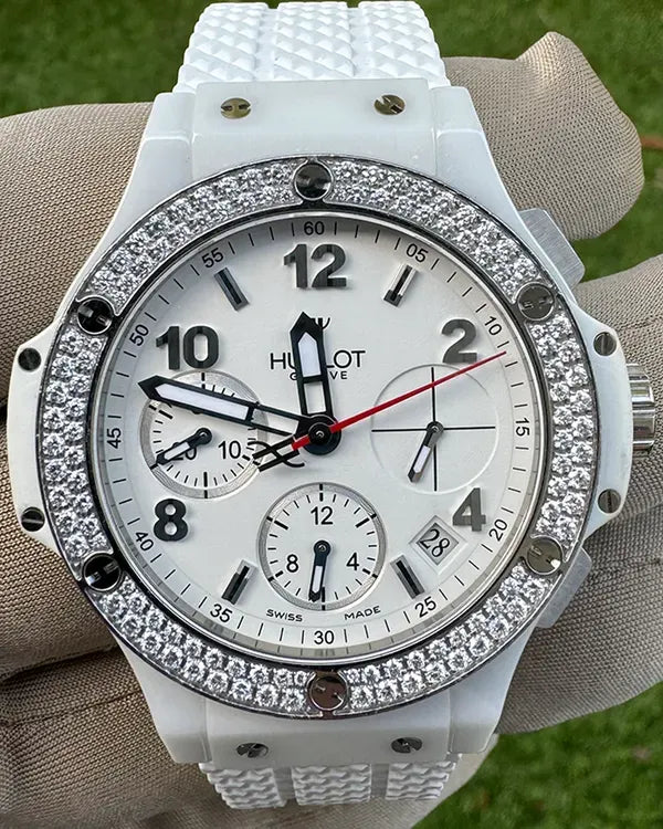 Hublot Big Bang "Aspen" 41MM White Dial Rubber Strap (342.CL.230.RW.114)