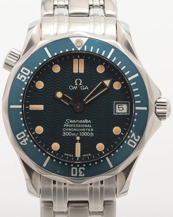 1994 Omega Seamaster 36.25MM Blue Dial Steel Bracelet (2551.80)