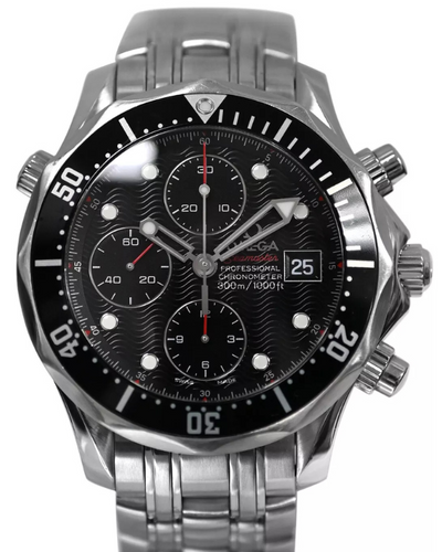 2012 Omega Seamaster Diver 300M 41.5MM Black Dial Steel Bracelet (213.30.42.40.01.001)