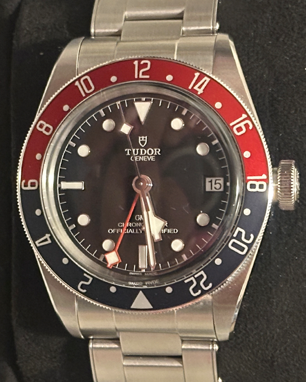 2024 Tudor Black Bay GMT "Pepsi" 41MM Black Dial Steel Bracelet (79830RB)