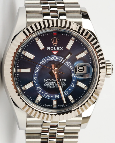 2024 Rolex Sky-Dweller 42MM Blue Dial Jubilee Bracelet (336934)