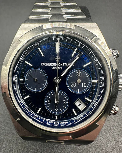 2019 Vacheron Constantin Overseas Chronograph 42.5MM Blue Dial Steel Bracelet (5500V/110A-B148)