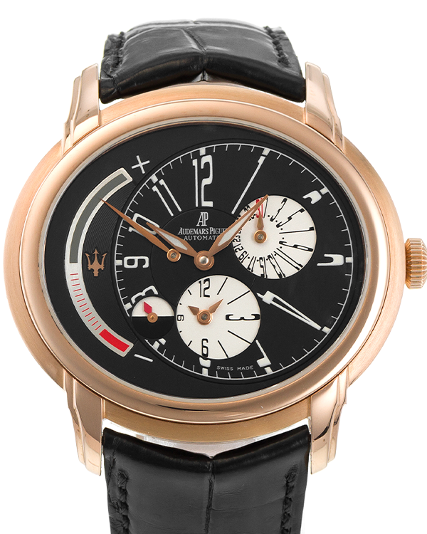 Audemars Piguet Millenary "Maserati" L.E. 47MM Black Dial Leather Strap (26150OR.OO.D003CU.01)