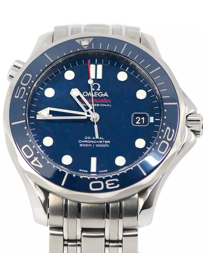 Omega Seamaster Diver 300M 41MM Blue Dial Steel Bracelet (212.30.41.20.03.001)