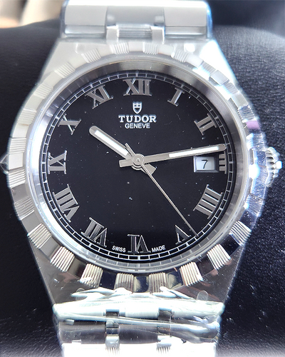 2024 Tudor Royal 38MM Black Dial Steel Bracelet (28500)