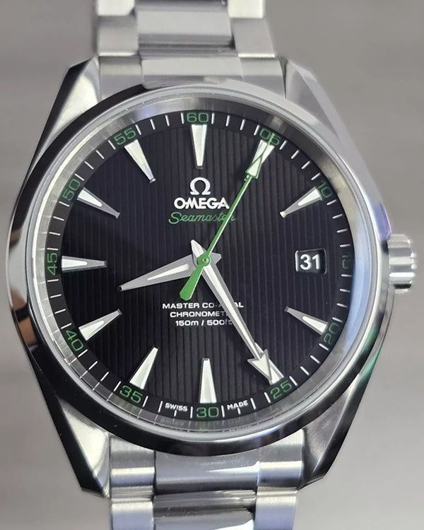 Omega Seamaster Aqua Terra "Golf Edition" 41.5MM Black Dial Steel Bracelet (231.10.42.21.01.004)