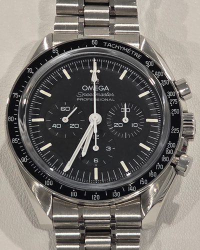 2023 Omega Speedmaster Professional Moonwatch 42MM Black Dial Steel Bracelet (310.30.42.50.01.002)