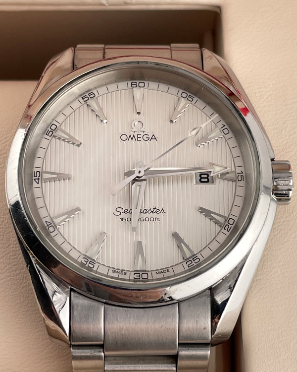 Omega Seamaster Aqua Terra 39MM White Dial Steel Bracelet (231.10.39.21.001)