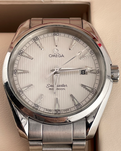 Omega Seamaster Aqua Terra 38.5MM Quartz Silver Dial Steel Bracelet (231.10.39.61.02.001)