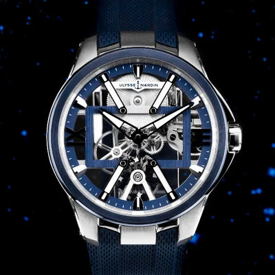 2021 Ulysse Nardin Blast X El Toro/Black Toro 42MM Skeleton Dial Rubber Strap (3713-260-3/03)