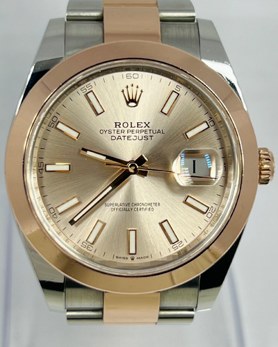 2024 Rolex Datejust 41MM Sundust Dial Two-Tone Oyster Bracelet (126301)