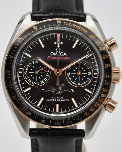 Omega Speedmaster Professional Moonwatch Moonphase 44.25MM Brown Dial Leather Strap (304.23.44.52.13.001)