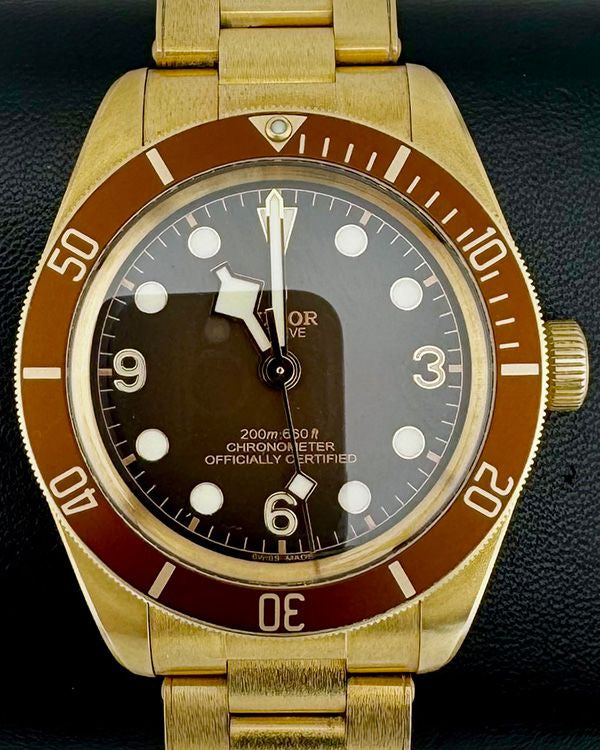 No Reserve - 2022 Tudor Black Bay 58 39MM Brown Dial Bronze Bracelet (79012M)