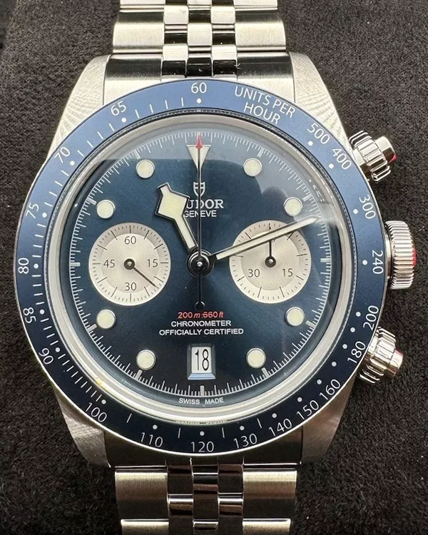 2024 Tudor Black Bay "Blue Boutique" 41MM Blue Dial Steel Bracelet (M79360B-0002)