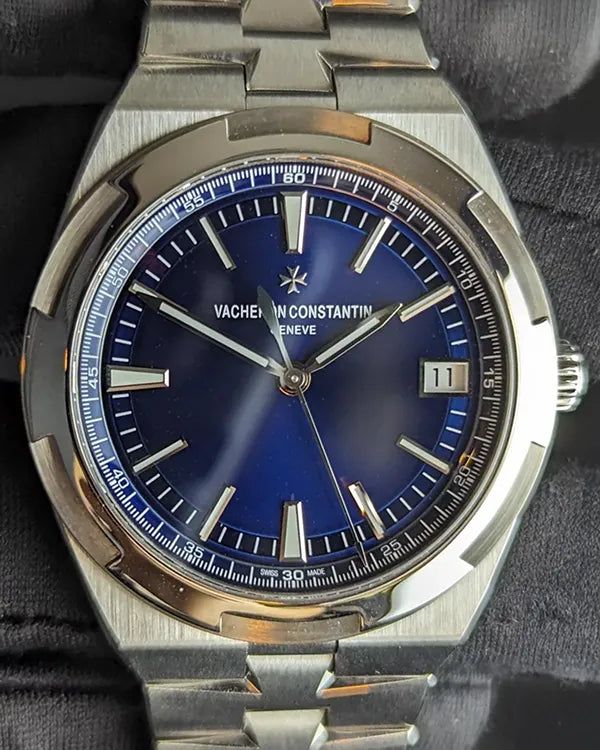 2019 Vacheron Constantin Overseas 42MM Blue Dial Steel Bracelet (4500V/110A-B128)