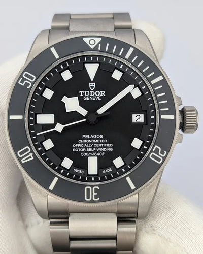 2023 Tudor Pelagos 42MM Black Dial Titanium Bracelet (25600TN)