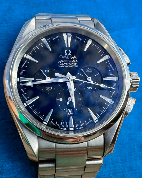 Omega Seamaster Aqua Terra 42.2MM Black Dial Steel Bracelet (2512.50.00)