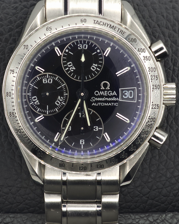 Omega Speedmaster Date 39MM Black Dial Steel Bracelet (3513.50.00)