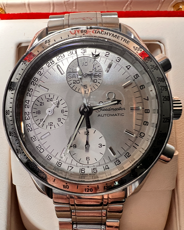 Omega Speedmaster 39MM Silver Dial Steel Bracelet (3523.30.00)