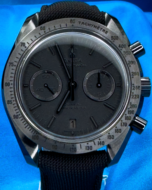 2023 Omega Speedmaster Dark Side of the Moon "Black Black" 44.25MM Black Dial Textile Strap (311.92.44.51.01.005)