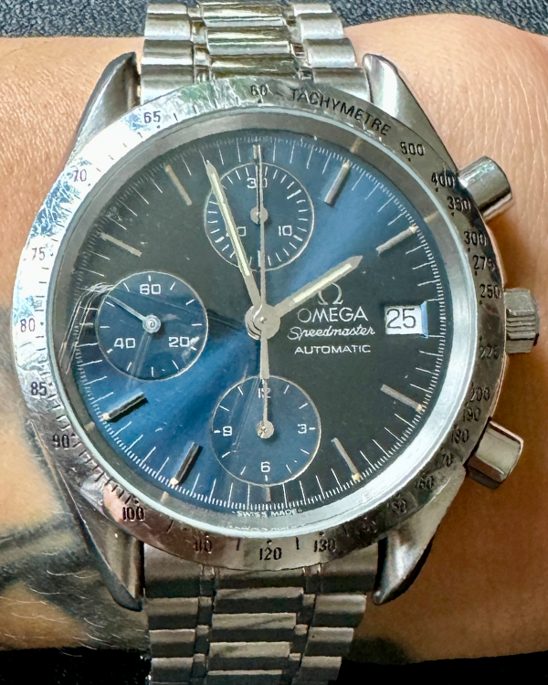 Omega Speedmaster 39MM Blue Dial Steel Bracelet (3511.80.00)