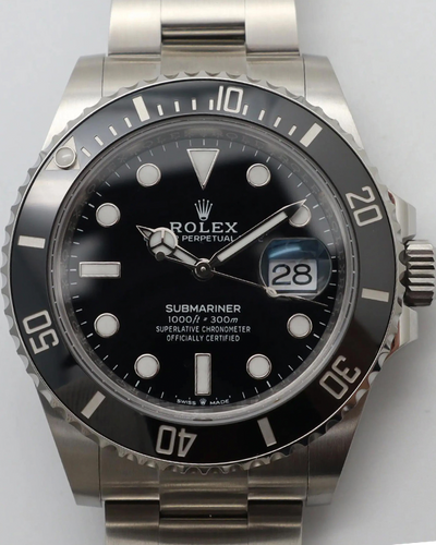 2023 Rolex Submariner Date 41MM Black Dial Steel Bracelet (126610LN)