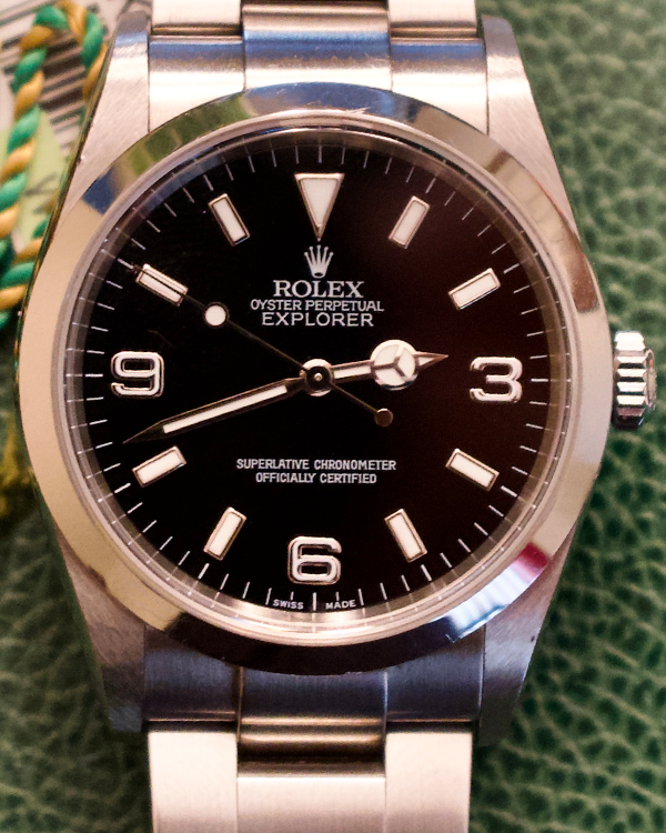 2002 Rolex Explorer 36MM Black Dial Oyster Bracelet (114270)