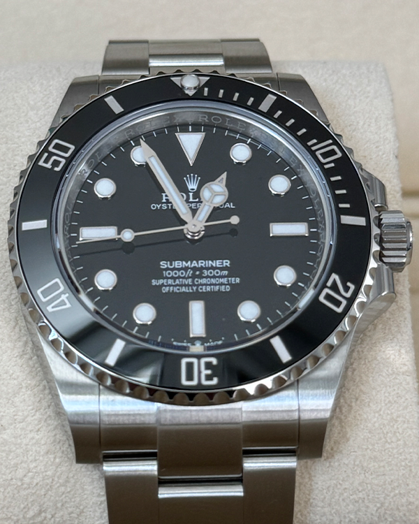 2024 Rolex Submariner No-Date 41MM Black Dial Oyster Bracelet (124060)