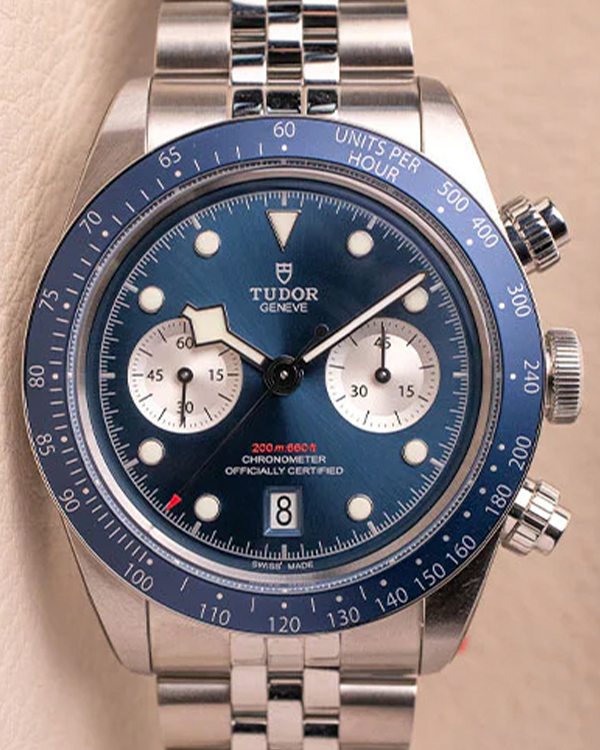 2024 Tudor Black Bay Chrono 41MM Blue Dial Steel Bracelet (79360B)