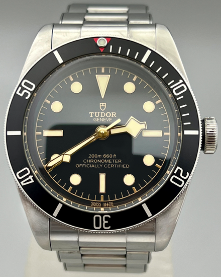 No Reserve - 2023 Tudor Black Bay 41MM Black Dial Steel Bracelet (79230N)