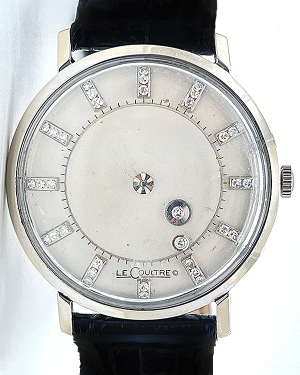 Vacheron Constantin Vintage Calatrava 33MM Silver Dial Aftermarket Leather Strap (727-722-103-D)