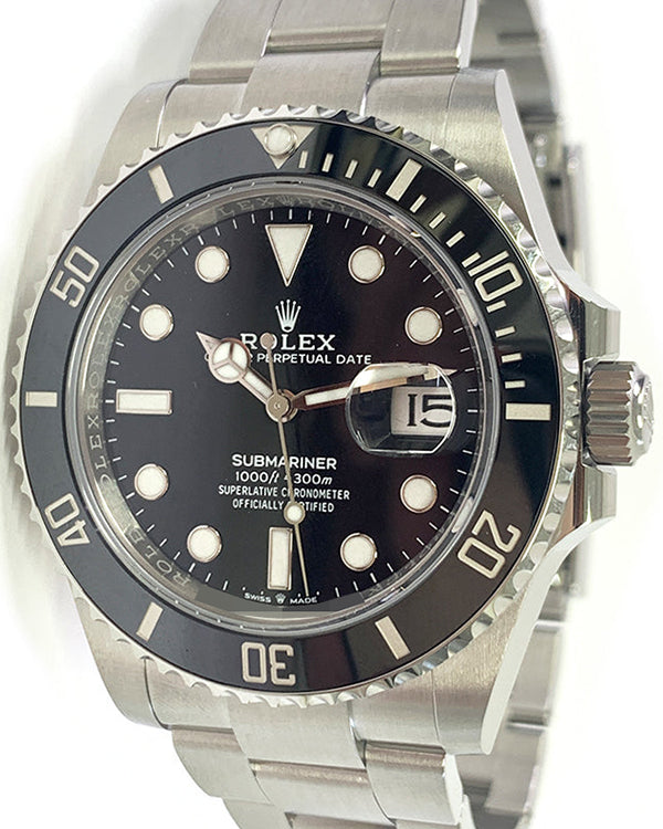 2024 Rolex Submariner Date 41MM Black Dial Oyster Bracelet (126610LN)